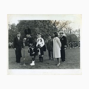 Foto vintage originale di John Fitzgerald e Jacqueline Kennedy, anni '60