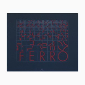 Ferro (Iron) - Original Screen Print by Bruno di Bello - 1980 ca. 1980 ca.