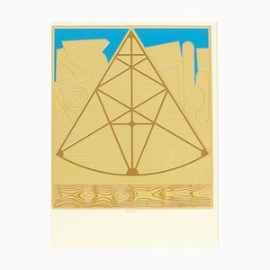 Ostermalm - Original Screen Print by Lucio del Pezzo 1972
