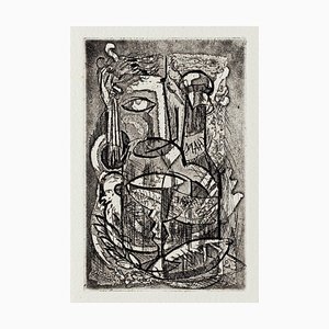 Cin Cin - Original Etching by G. I Brook - 20th Century 20th Century
