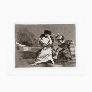 No Quiren - Original Etching by Francisco Goya - 1863 1863