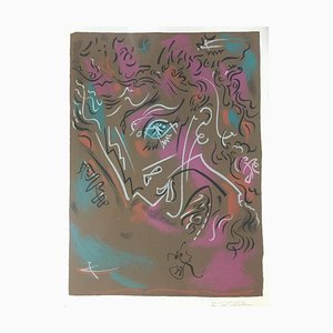 Galerie Louis Leiris - Original Lithograph by André Masson - 1968 1968