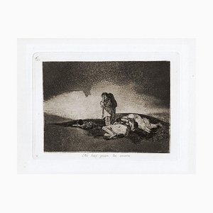 Nr. Hay Quien lo Socorra - Original Radierung von Francisco Goya - 1863 1863