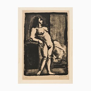 La Fille - Original Lithographie von Georges Rouault 1926