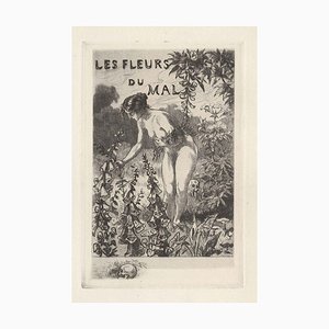 Les Fleurs du Mal - Komplette Serie von 12 Radierungen von M. Van Maele - 1917 1917