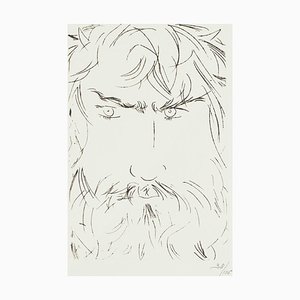 Portrait of Oedipus - Original Radierung von Giacomo Manzù - 1968 1968