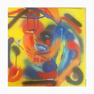 Composición abstracta - Acrílico sobre lienzo de M. Goeyens - 2019 2019