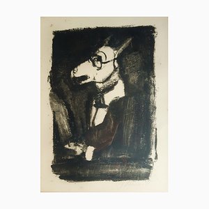 L'Ane - Gravure à l'Eau-Forte Original par G. Rouault - 1927 1927