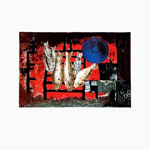 Fishes - Original Lithograph by Alcione Gubellini - 1970s 1970s