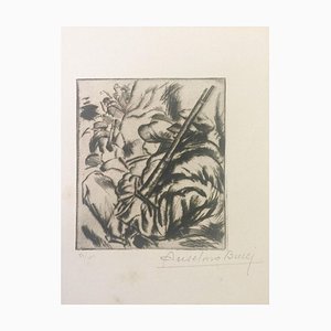 Avant l'Attaque - Original Etching by Anselmo Bucci - 1917 1917