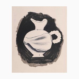 Untitled - Pitcher - Original Lithograph by Georges Braque - 1959 1959