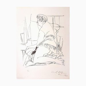 Akt - Original Lithographie von Pericle Fazzini - 1957 1957