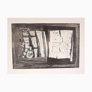 Abstract Composition - Original Radierung von Antonio Corpora - 1969 1969