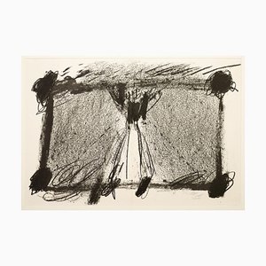 In Two Blacks - Original Lithograph by Antoni Tapies - 1968 1968