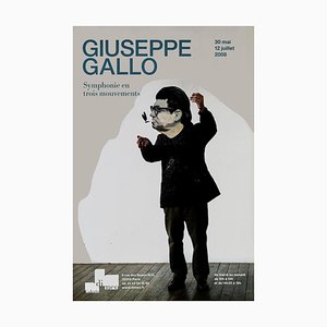 Poster Giuseppe Gallo - Vintage Exhiition - Galerie Di Meo - 2008 2008