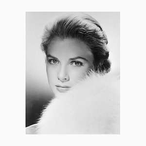 Grace Kelly Archival Pigment Print Framed in Black by Bettmann