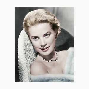 Grace Kelly Framed in White by Bettmann