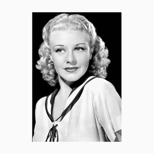 Ginger Rogers Archival Pigment Print Framed in Black