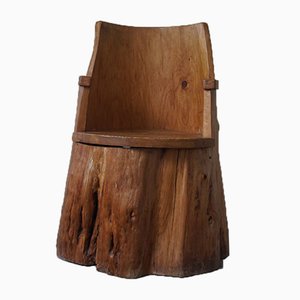 Mid-Century Swedish Pine Chair