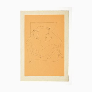 Composition - Original Lithograph on Paper - 1972 1972