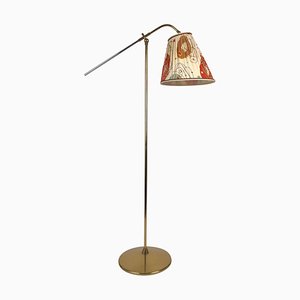 Mid-Century Modern Brass Floor Lamp from Rupert Nikoll, Austria, 1950s
