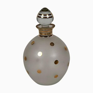 Small Cabana Style Glass Carafe for Liquor, 1930s