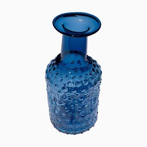 Tschechische Studio Glasflasche oder Vase, 2000er