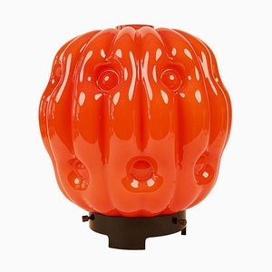 Lámpara de mesa Pumpkin's Mid-Century, años 60