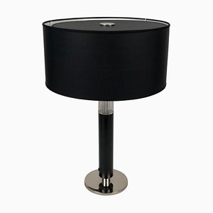 Masculine Black Table Lamp from J. T. Kalmar, 1970s