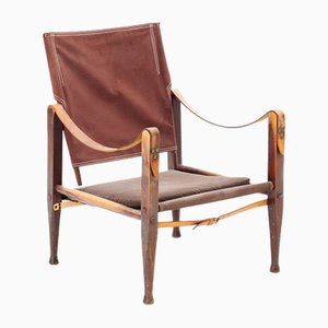 Chaise Pliante Safari par Kaare Klint pour Rud. Rasmussen, 1960s