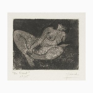 Desnudo - Serigrafía original sobre papel - Mid-Century Mid-Century, siglo XX