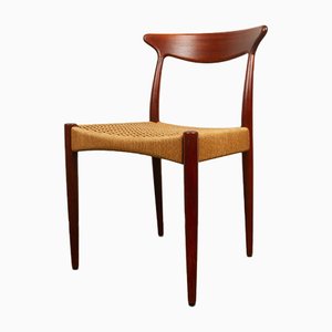 Dänischer Vintage Teak Stuhl von Arne Hovmand-Olsen für Mogens Kold, 1950er