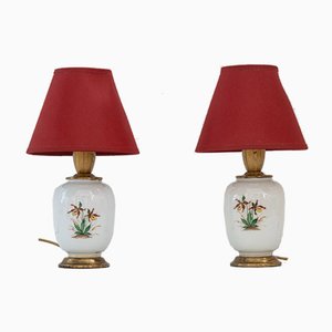 Table Lamps from Augarten, 1960s, Set of 2