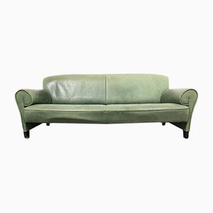Green Leather DS-90 Sofa by Anita Schmidt for de Sede, Switzerland, 1992