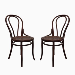 Set of Vintage Dining Chairs from Thonet