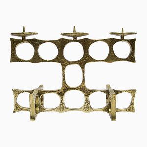 Kerzenhalter aus Messing & Bronze, 1960er