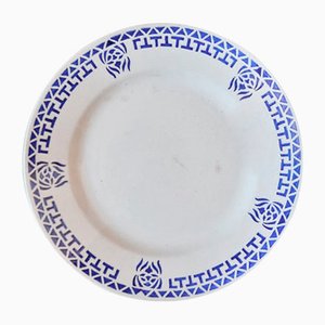 Passy Plates from longwy, 1940s, Set of 6