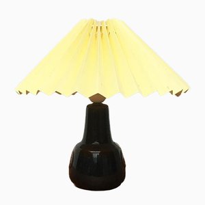 Dänische Mid-Century Keramik Tischlampe von Søholm