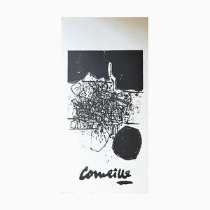 Affiche Lithographique par Guillaume Corneille, 1960