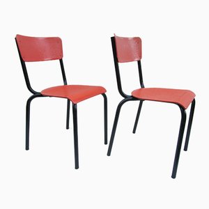 Chaises par Pierre Guariche pour Meurop, Set de 2