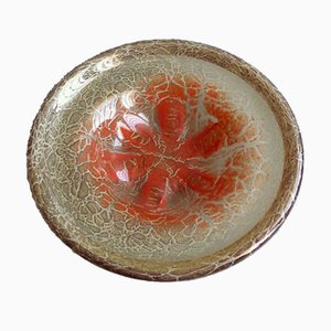 Ikora Glass Bowl by Karl Wiedmann for WMF, 1930s