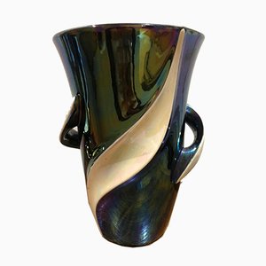 Vaso in ceramica di Verceram, anni '50