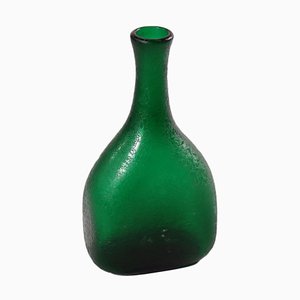 Corrosion Glass Bottle from Seguso