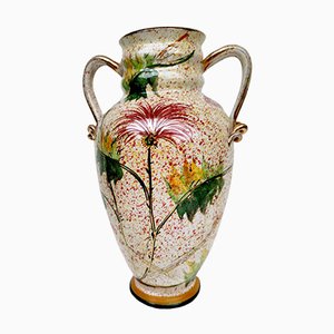 Jarrón de cerámica de Giulio Pagliarini, años 40