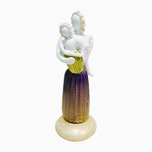 Scultura Motherhood di Napoleone Martinuzzi & Ercole Barovier per Barovier e Toso, 1934