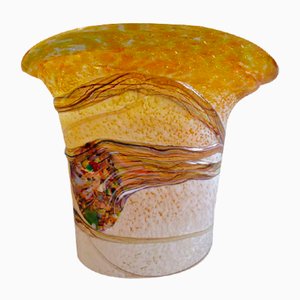 Italian Murano Glass Vase, 1970s