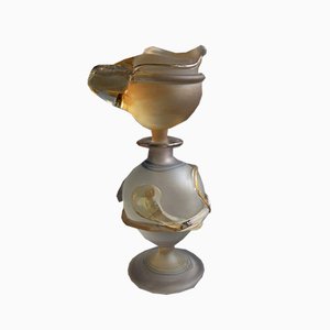 Bote de perfume de cristal de Murano, años 60
