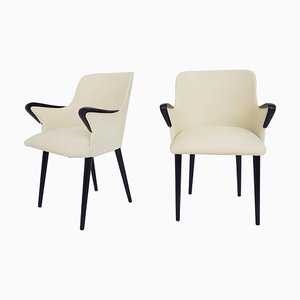 Poltrone piccole di Osvaldo Borsani per Tecno, Italia, 1954, set di 2