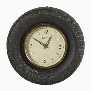 Orologio pubblicitario con cintura di Pirelli, Italia, anni '50