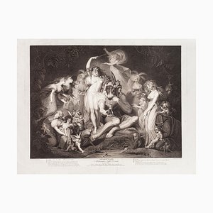 Shakespeare's Midsummer-Night's Dream- Etching-J.P. Simon After J.H. Fussli-1796 1796